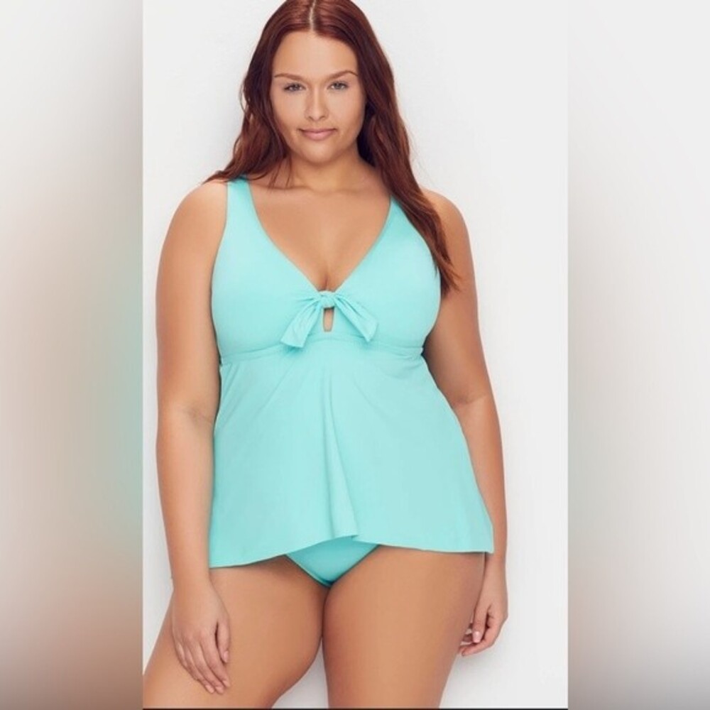 BECCA| Mint Tankini Top